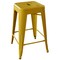Amerihome Loft Gold 24" Metal Bar Stool, PK3 BS24GOLD3 - alternate 4